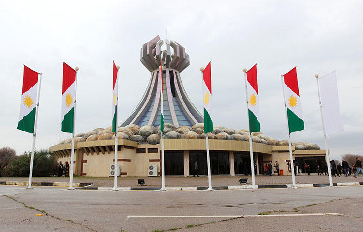 A general view of Halabja Museum, near Sulaymaniyah, Iraq on March 16, 2018. Iraqi authorities on May 29 issued an arrest warrant for Hossam al-Kaabi, an Iraqi correspondent for the Sulaymaniyah-based independent broadcaster NRT Arabic, according to reports. (Reuters/Ako Rasheed)