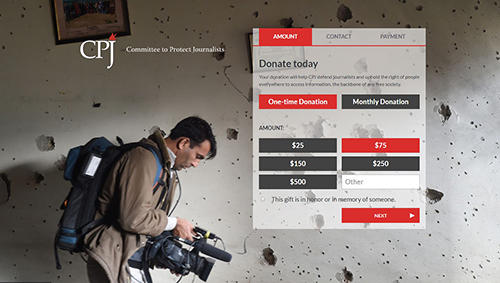 CPJ's donation page: donate.cpj.org