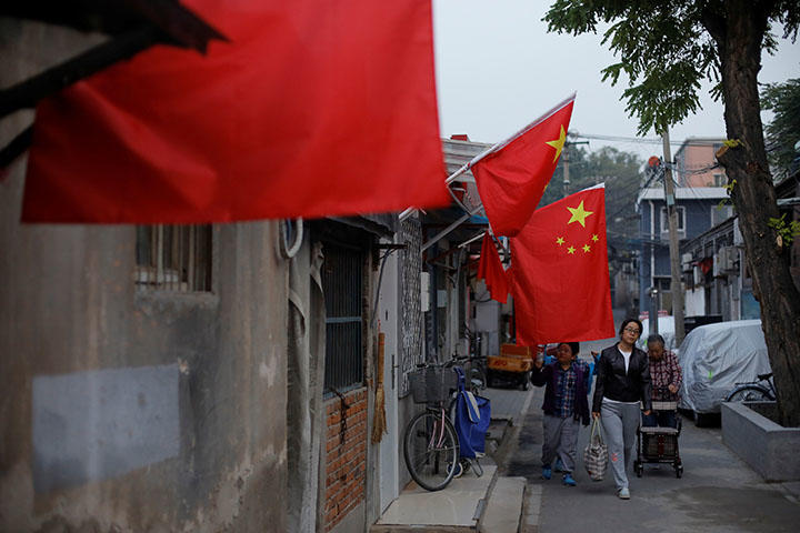 A hutong alley in Beijing in October 2017. Hunan Province police arrested Chen Jieren, an independent blogger who frequently published articles critical of the Communist Party on his blog, on July 4, 2018, according to reports. (Reuters/Thomas Peter)