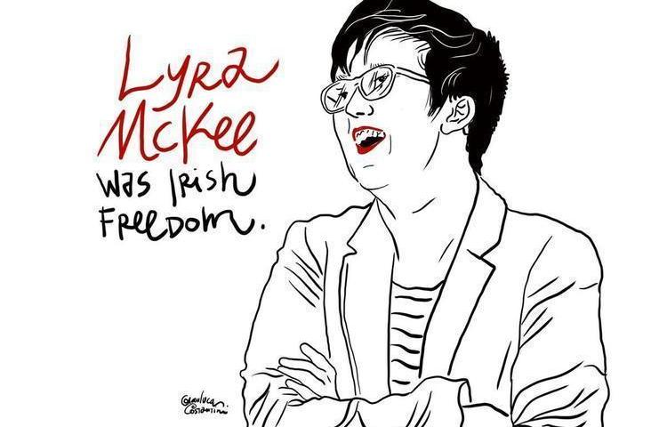 Journalist Lyra McKee (Art: Gianluca Costantini)