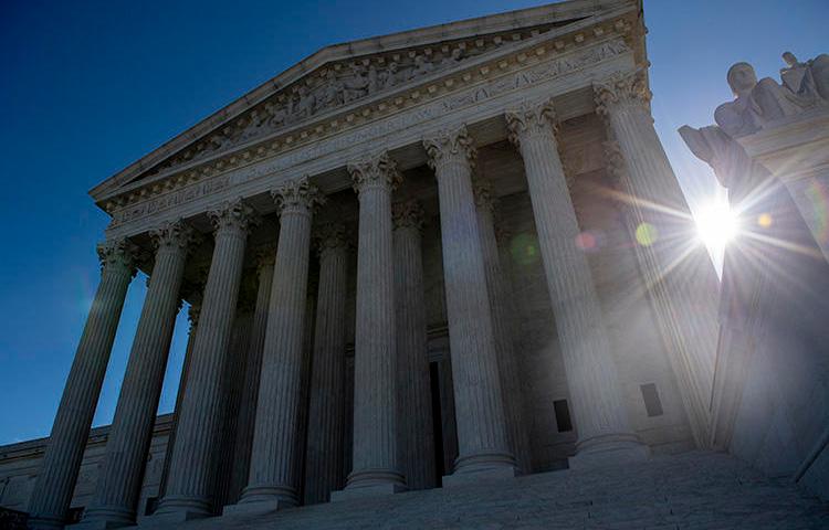 The Supreme Court, pictured on April 15, is due to hear arguments in a case brought by South Dakota daily, the Argus Leader, that centers around exemptions to Freedom of Information Act requests. (AFP/Eric Baradat)