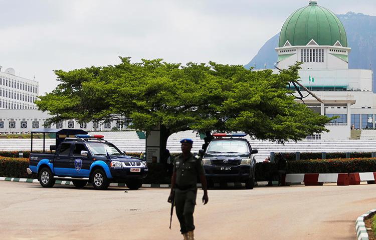 The National Assembly is seen in Abuja, Nigeria, on August 7, 2018. Authorities recently announced strict new requirements for obtaining press credentials to cover the assembly. (Reuters/Afolabi Sotunde)