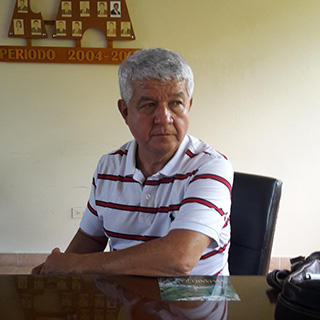 Leobar Ibarra, un periodista de Samaniego. (CPJ/John Otis)