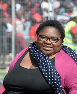 News24 political reporter Tshidi Madia says she has been threatened, pushed around, and body shamed while covering politics and the election. (Handout)