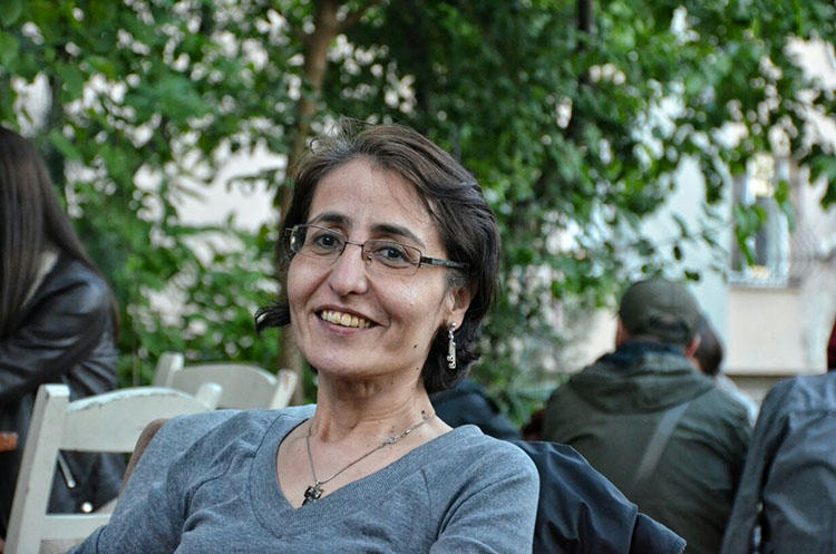Semiha Şahin, an editor at ETHA, is in legal limbo after Turkish authorities failed to fully implement the terms of her house arrest. (ETHA)