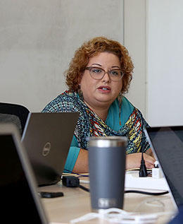 Center for Investigative Journalism executive director Carla Minet (Photo: Gabriel López Albarrán)