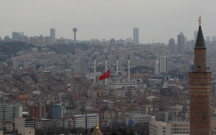 A view of Ankara in April 2019. Turkish journalist Yavuz Selim, who was attacked in the city last year, says he continues to receive threats. (Reuters/Umit Bektas)