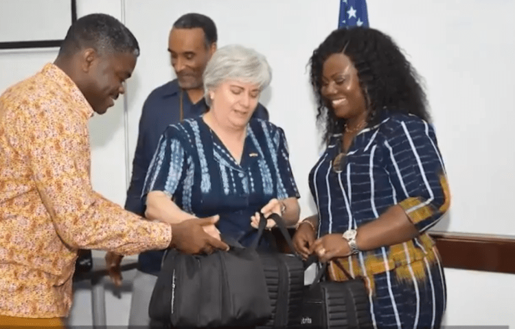 Ghana police officials receive technology