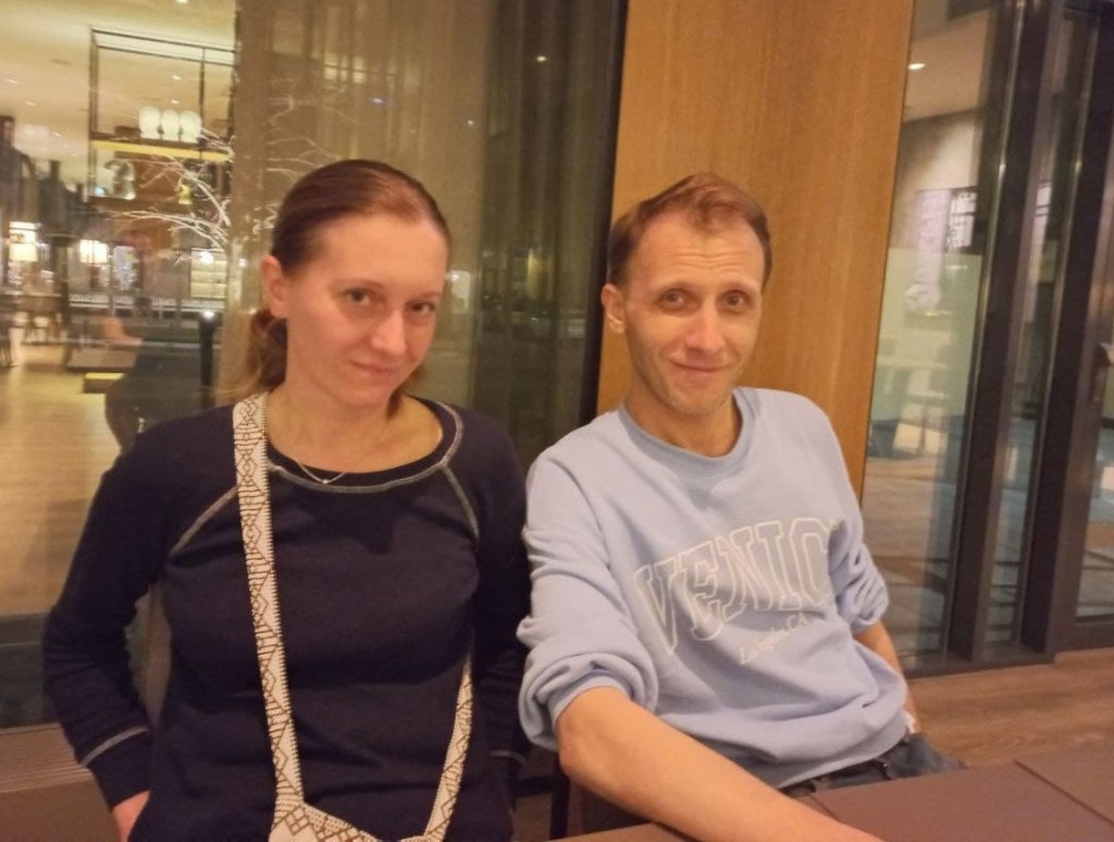 Russian journalist Denis Kamalyagin fled the country in 2022. (Photo credit withheld)