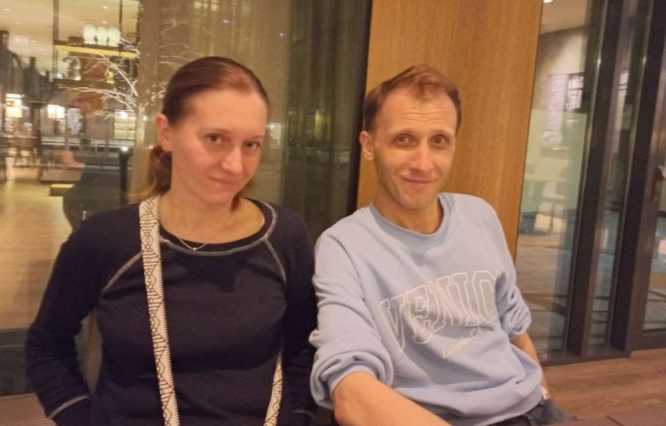 Russian journalist Denis Kamalyagin fled the country in 2022. (Photo credit withheld)