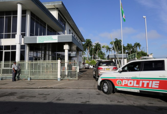 Suriname police car