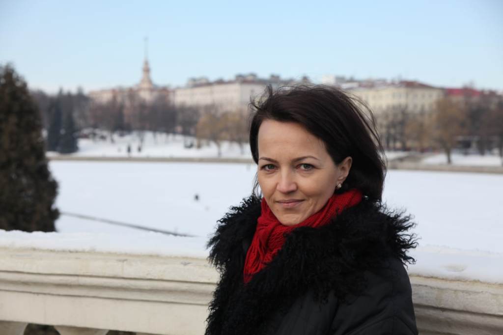 Journalist Iryna Slaunikava was one of at least eight Belarusian journalists freed from prison on September 11, 2025.