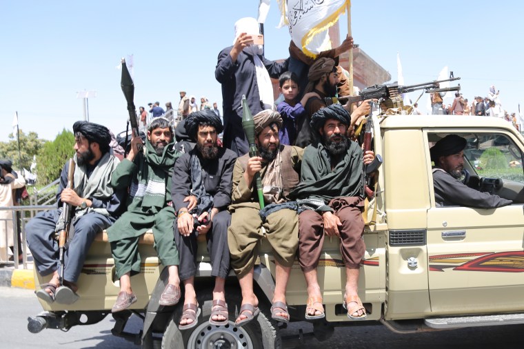Taliban mark the second anniversary of their takeover of the country in Kabul, Afghanistan, Tuesday, Aug. 15, 2023.