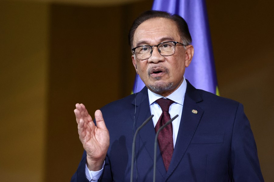 Malaysia's Prime Minister Anwar Ibrahim
