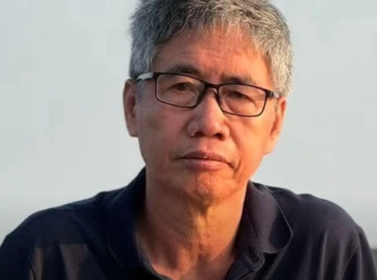 Truong Huy San, a well-known political commentator and author, was apprehended by the police on June 1 in the capital Hanoi while traveling to an event where he was scheduled to speak, according to news reports. (Screenshot: YouTube/RFI)