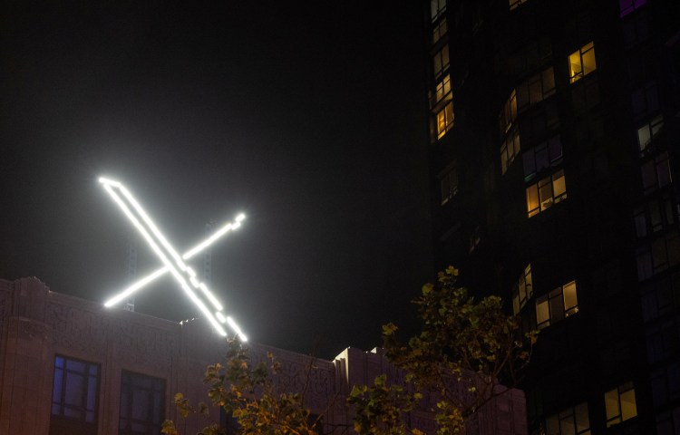 A criminal court in the northeast city of Gümüşhane ordered 69 X accounts, including those of at least three journalists and a media outlet, to be blocked from access inside Turkey. Here, X’s headquarters are shown in downtown San Francisco, California, on July 30, 2023. (Reuters/Carlos Barria)