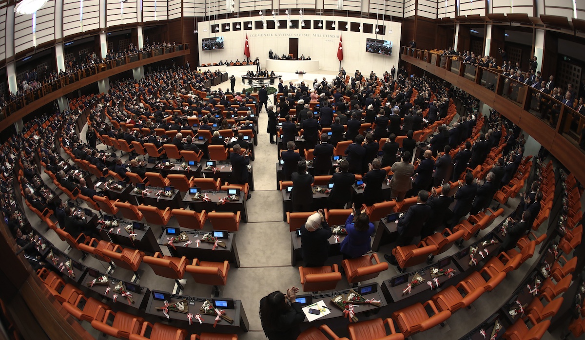 Turkey’s parliament is expected to vote on the “foreign agents” law this week