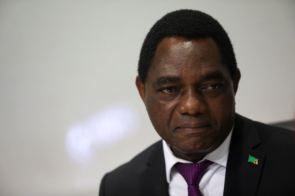 Zambia’s President Hakainde Hichilema, who has previously promised to positivly reform Zambia’s existing cyber crime legislation, said he was open to further dialogue with civil society on the two bills. (Photo: Reuters/Shelley Christians)