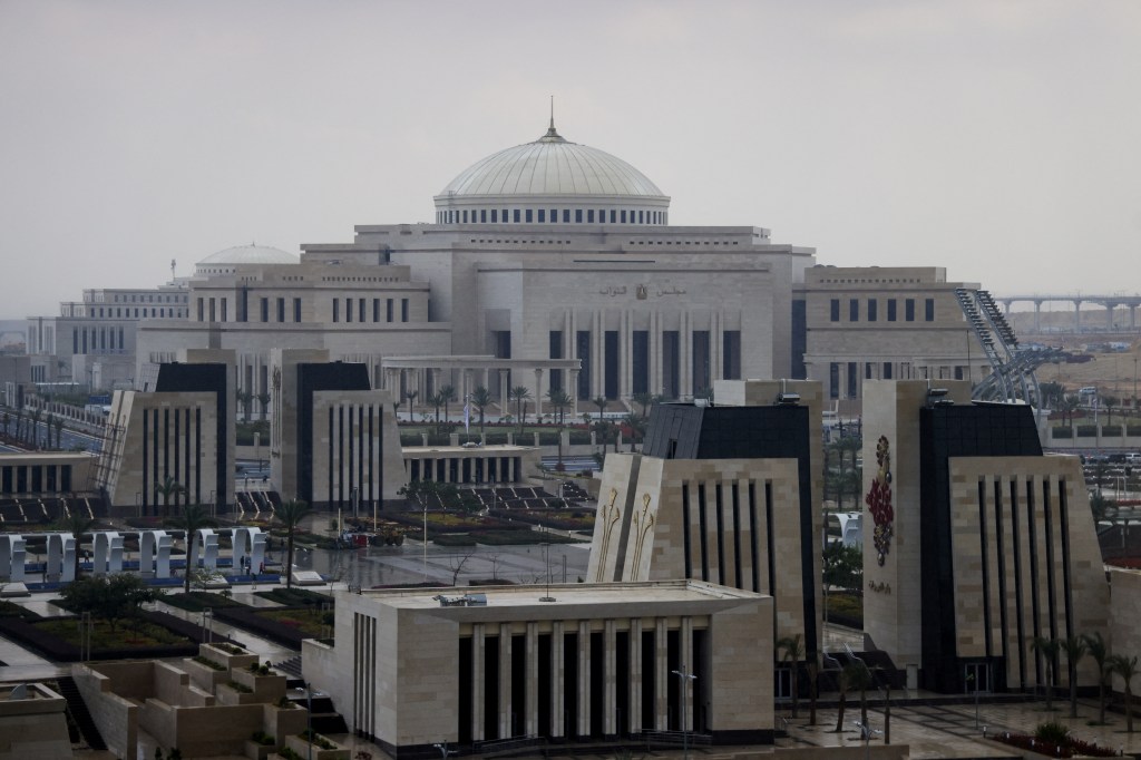 A general view shows the Parliament building at the New Administrative Capital (NAC) in the east of Cairo, Egypt, March 24, 2024. REUTERS/Amr Abdallah Dalsh