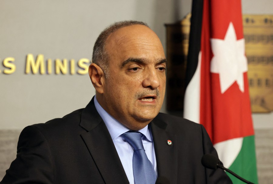 Jordan's Prime Minister Bisher al-Khasawneh