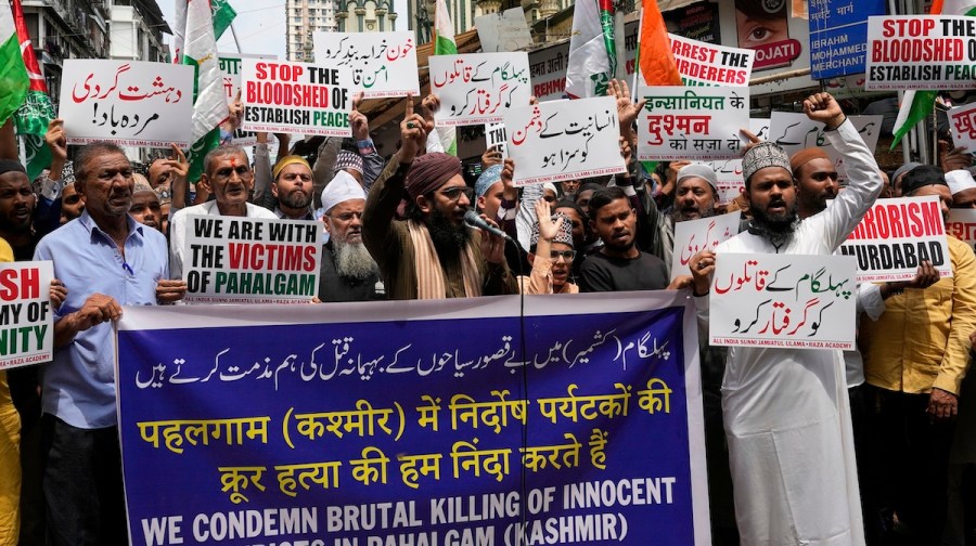 protest in Mumbai
