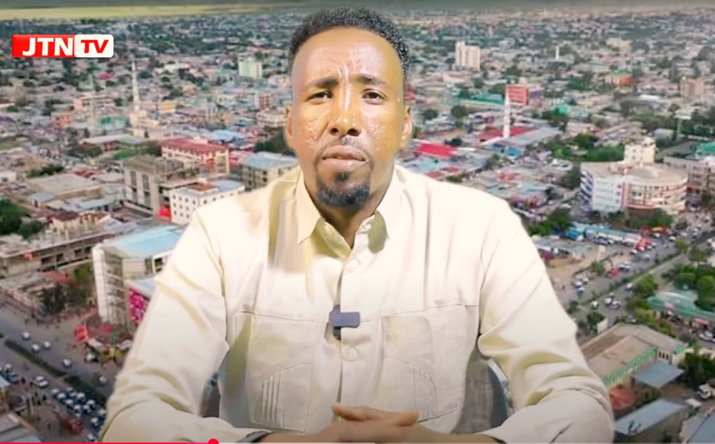 Ahmed Awga, founder of Jigjiga Television Network.