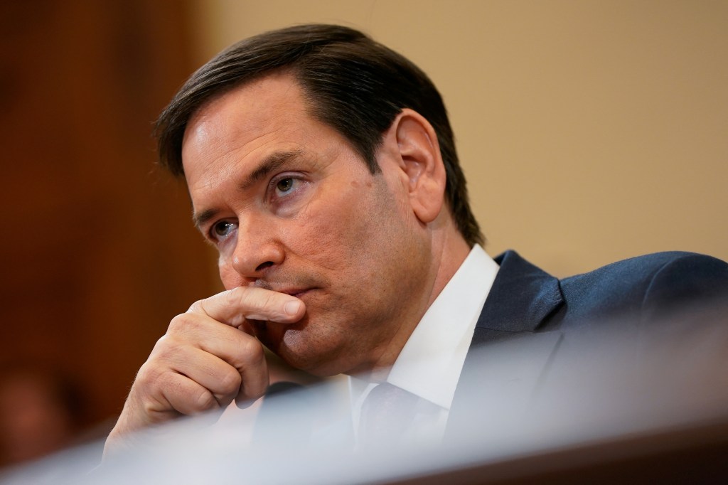 U.S. Secretary of State Marco Rubio testifies at a House Foreign Affairs Committee hearing on U.S. President Donald Trump's State Department budget request for the Department of State, on Capitol Hill in Washington, D.C., U.S., May 21, 2025. REUTERS/Elizabeth Frantz