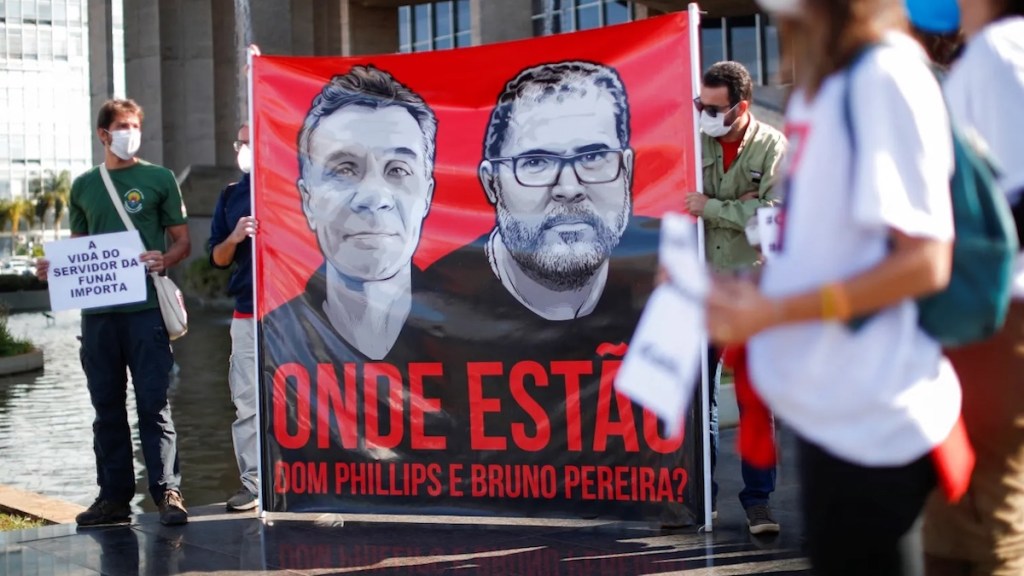 Dom Phillips and Bruno Pereira