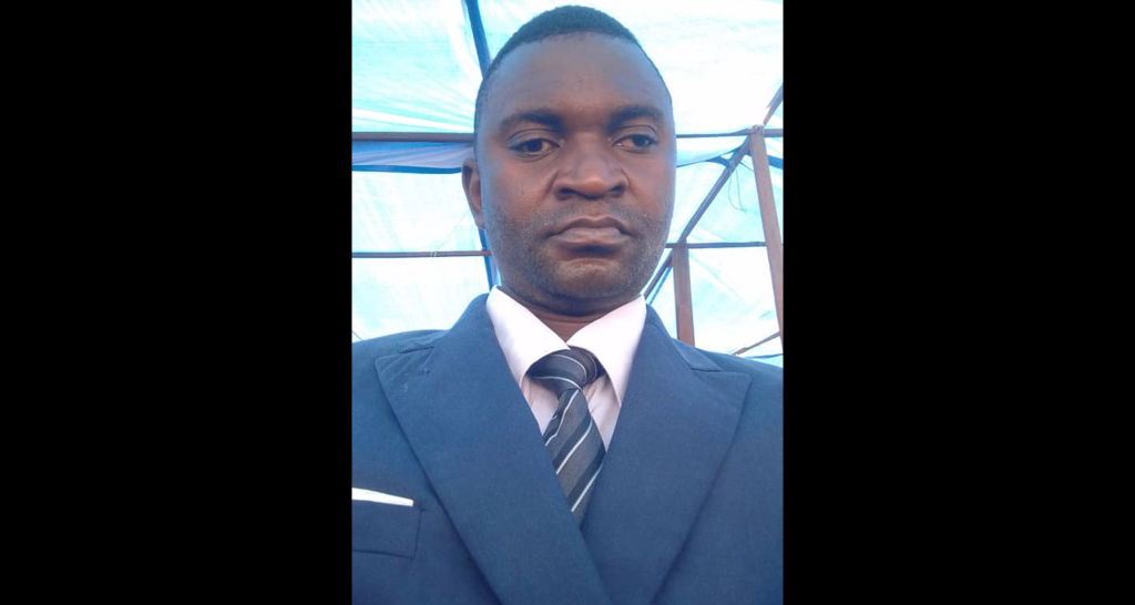 DRC journalist Sadam Kapanda wa Kapanda received death threats from at least two local officials and two unidentified callers for his reporting in July 2025. (Photo: Courtesy of Sadam Kapanda wa Kapanda)