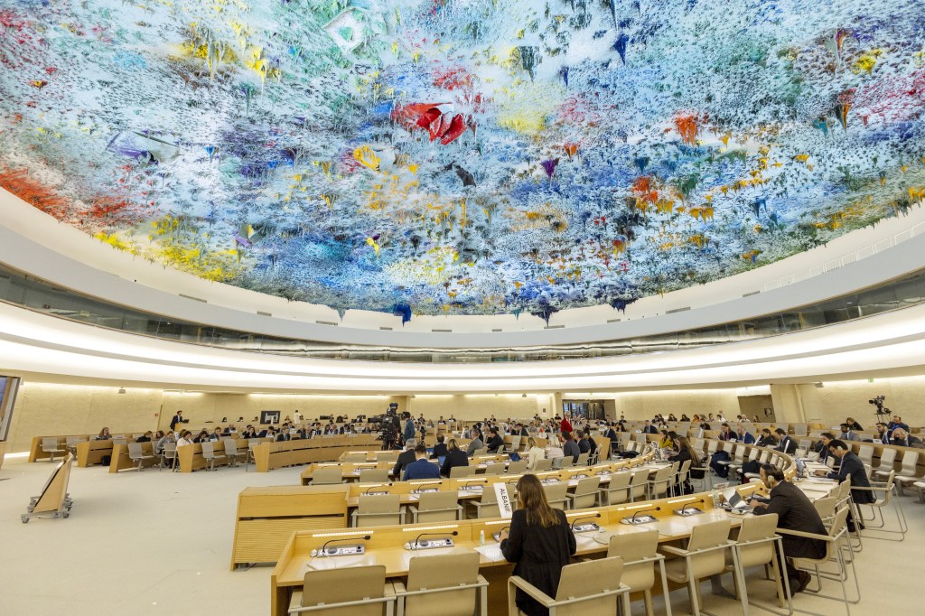 Rewarding the Egyptian government with a seat on the Human Rights Council, seen here, would only embolden authorities to continue widespread violations, CPJ and partners argue.