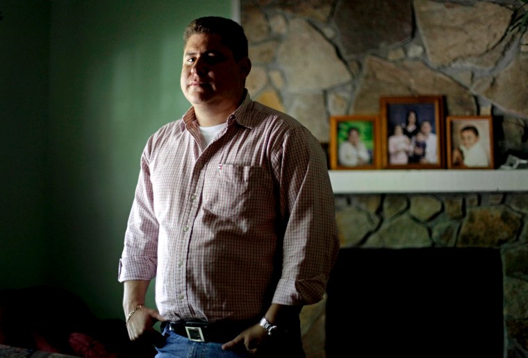 Emmy-winning, Spanish-language reporter Mario Guevara pictured on July 5, 2012, in Lilburn, Georgia. (Photo: AP Photo/David Goldman)