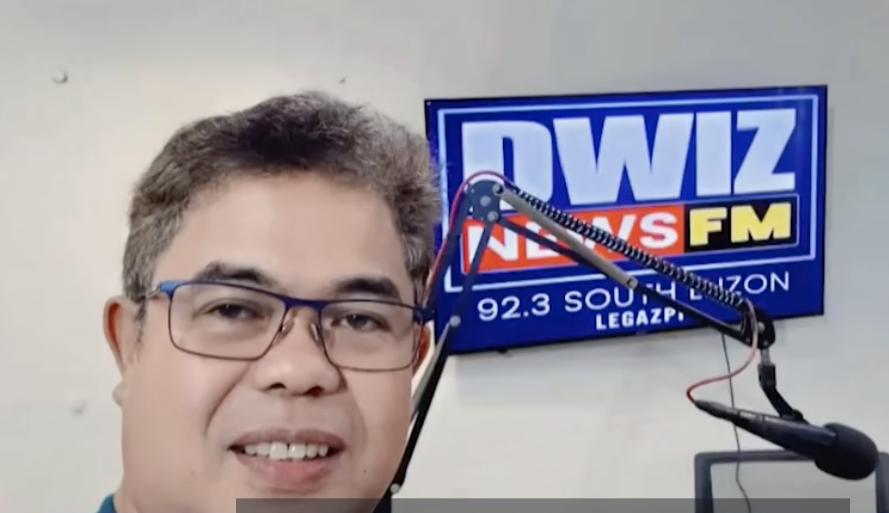 An undated screenshot of Philippine journalist Noel Bellen Samar.