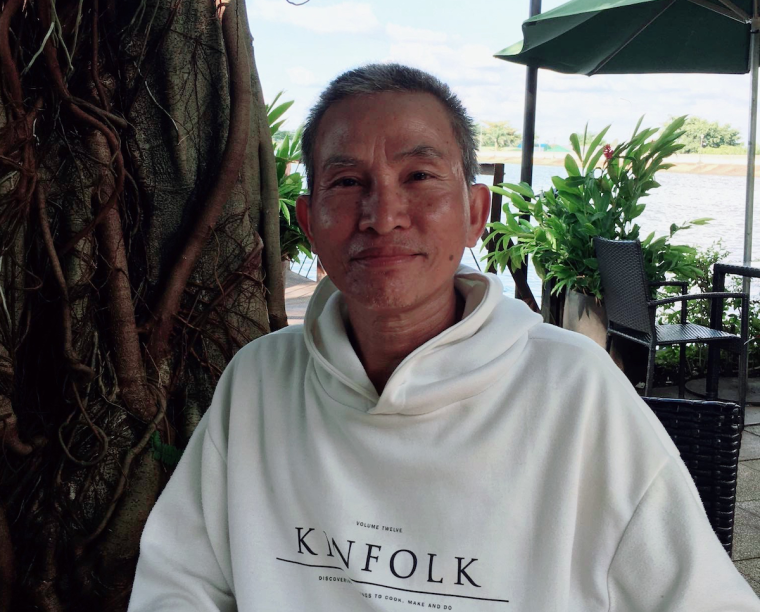 An undated photo of Vietnamese journalist Huynh Ngoc Tuan.