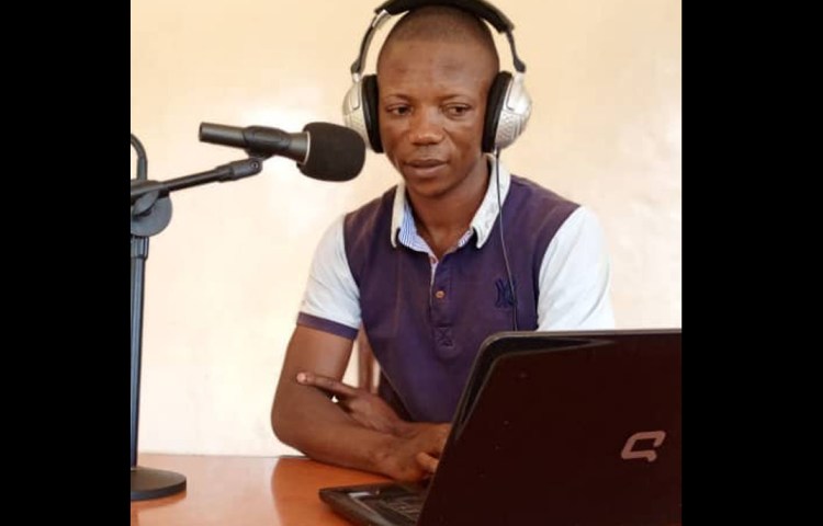 Congolese journalist Michael Tenende