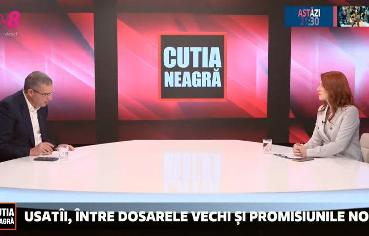 Mariana Rață received a death threat on October 30 following an interview with Renato Usatîi, the president of the populist Moldovan party Partidul Nostru (Our Party), seen here.