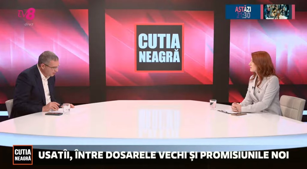 Mariana Rață received a death threat on October 30 following an interview with Renato Usatîi, the president of the populist Moldovan party Partidul Nostru (Our Party), seen here.