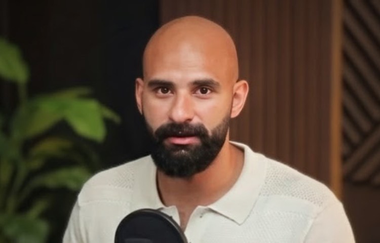 The father of podcast host Seif al-Islam Eid (seen here) was arrested in Egypt in a case of transnational repression.