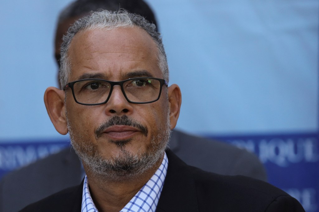 Haiti's Prime Minister Alix Didier Fils-Aime looks on during a press conference, in Port-au-Prince, Haiti December 12, 2024. REUTERS/Ralph Tedy Erol