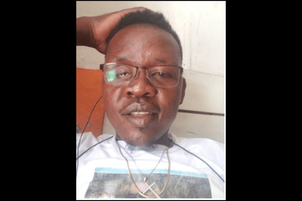 Journalist Jean Marc Jean was struck in the face with a canister in Haiti