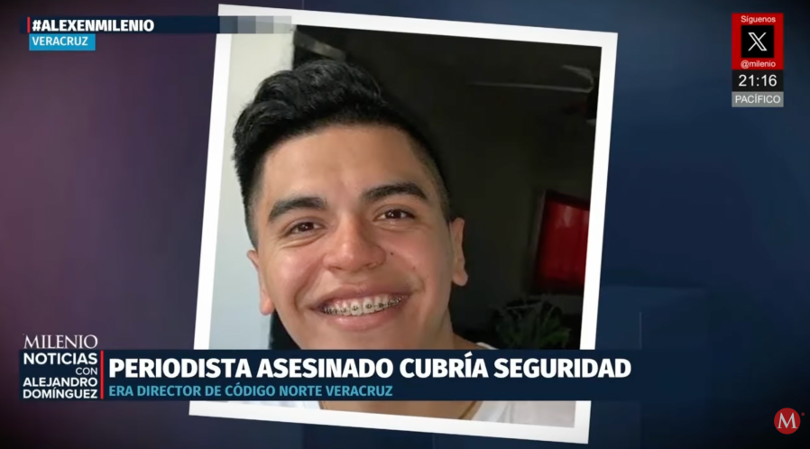 Carlos Castro (Screenshot: Milenio/YouTube)
