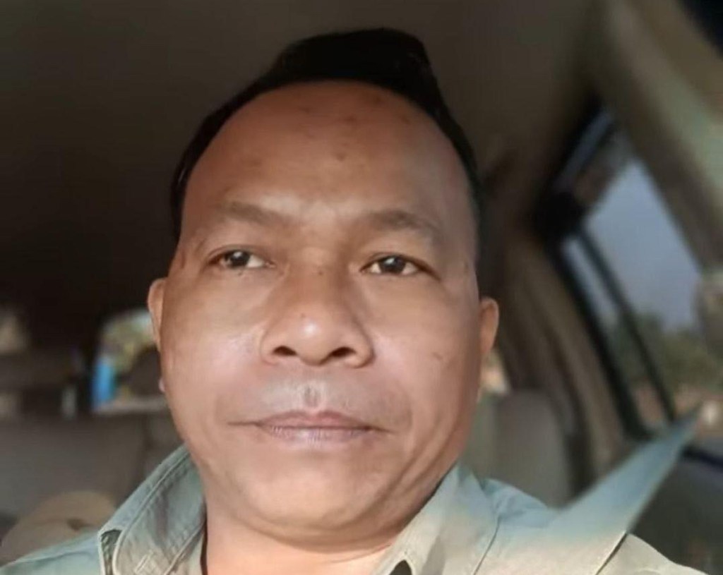 Hem Vanna, a journalist with the local independent HVNN TV Online, was arrested over a report about a suspected Cambodian cyberscam compound. (Photo: Courtesy of ADHOC-Cambodia)