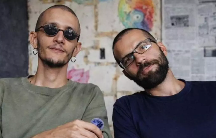 Ernesto Ricardo Medina and Kamil Zayas Pérez were detained by police in the city of Holguín on February 6. (Photo: Facebook/Observatorio de Derechos Culturales)