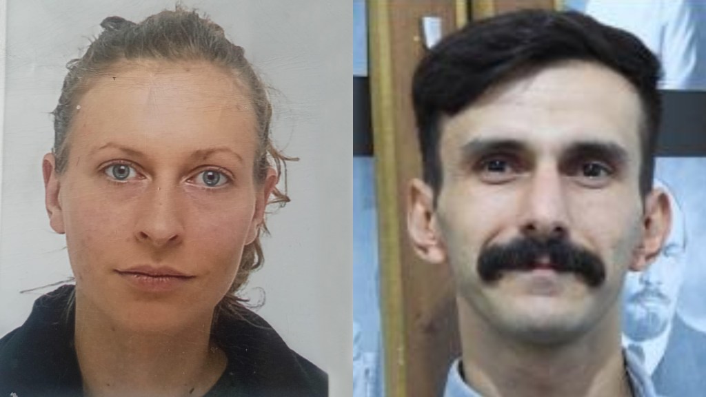 German journalist Eva Maria Michelmann (left) and Kurdish-Turkish journalist Ahmed Polad (right), went missing in Raqqa on January 18, 2026.