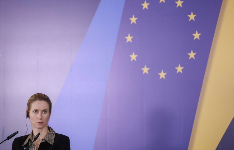 CPJ is asking the Foreign Affairs Council, chaired by EU High Representative for Foreign Affairs and Security Policy Kaja Kallas, seen here, for a full or partial suspension of the EU-Israel Association Agreement.