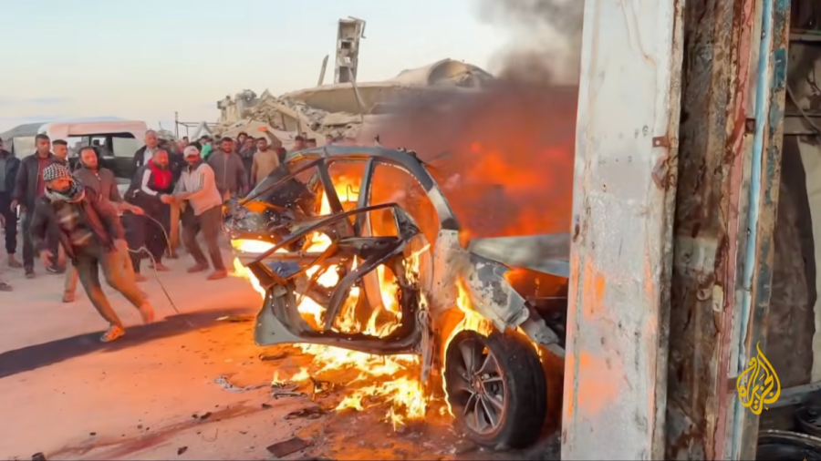 Mohammed Samir Washah's vehicle