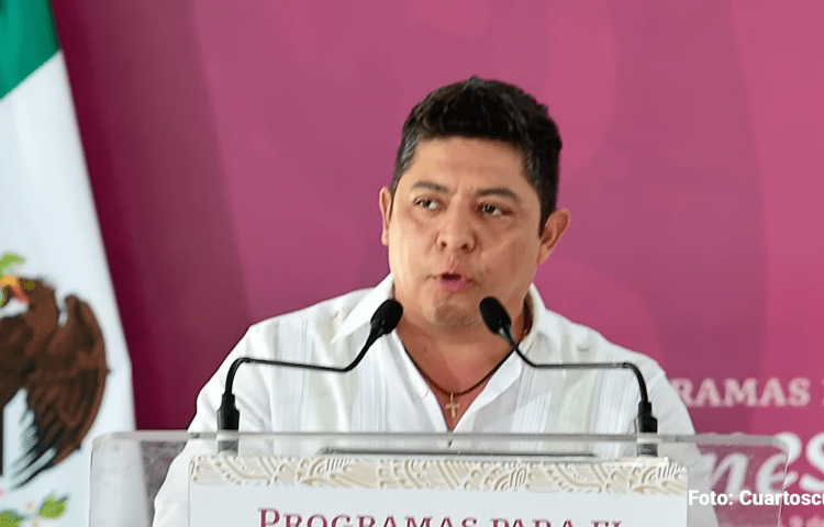 Gov. Ricardo Gallardo of San Luis Potosí, Mexico. (Screenshot: SinEmbargo Al Aire/YouTube)