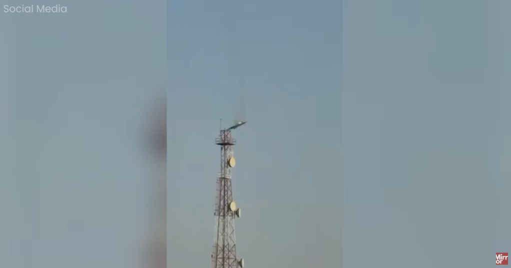 A video shows a US F-15 jet shot down by friendly fire in Kuwait amid the Iran war