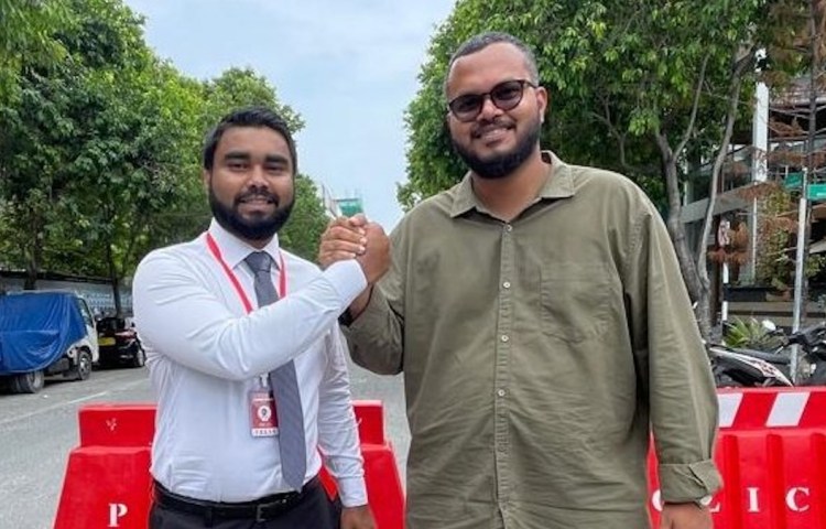 Mohamed Shahzan and Leevan Ali Nasir
