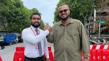 Mohamed Shahzan and Leevan Ali Nasir