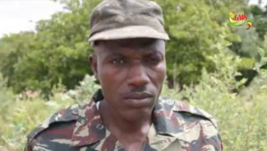 Senegalese rebel leader,César Atoute Badiate.